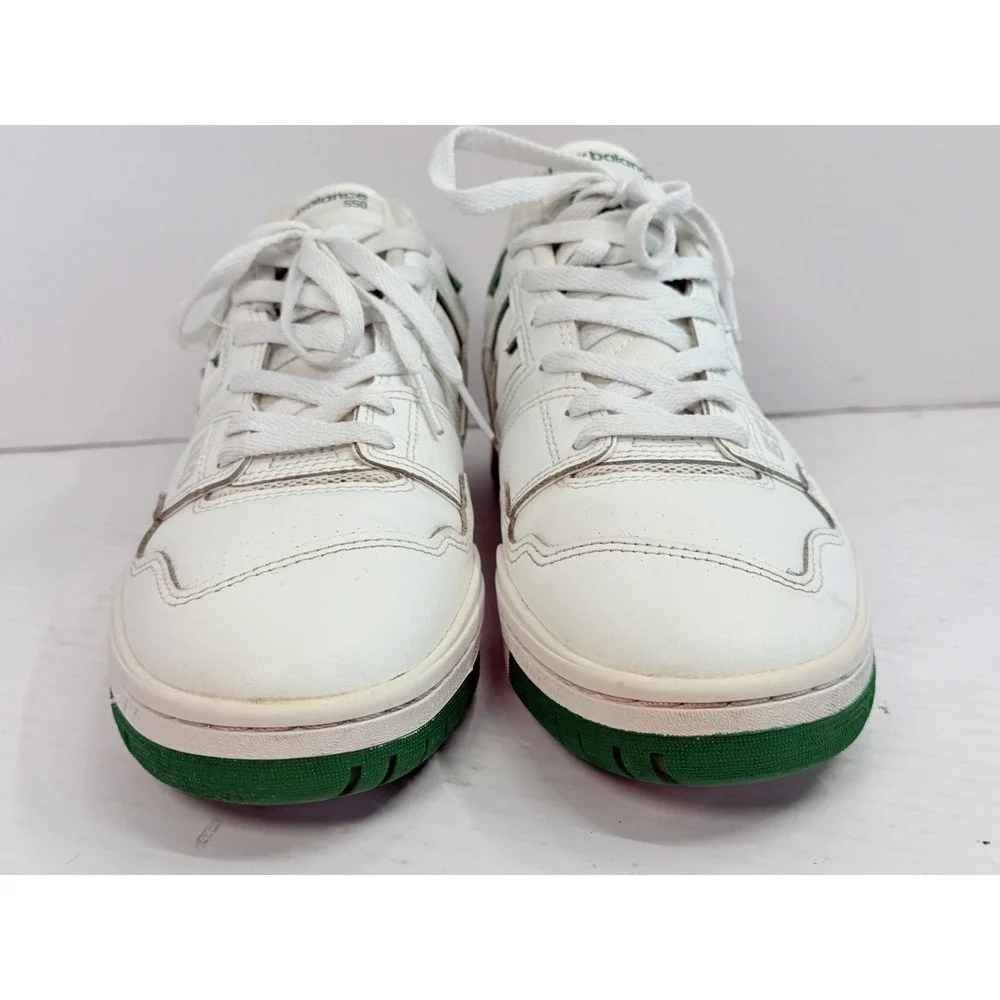 New Balance 550 White Classic Pine Summer Fog Green Men's Size 11 BB550SWB